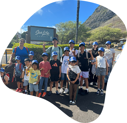 Academia Aloha Camp group photo