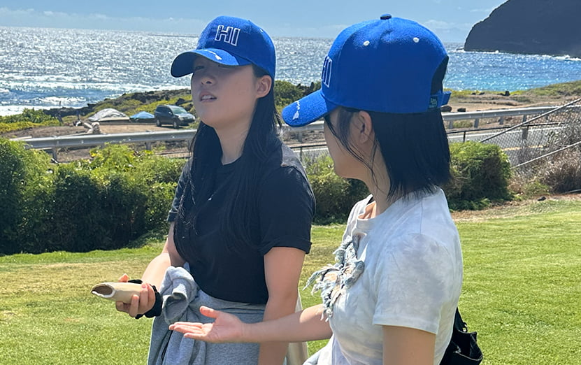 Children participating in Academia Aloha Camp